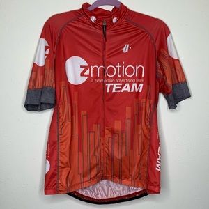 George Hincapie Short Sleeve Red Cycling Bib XL